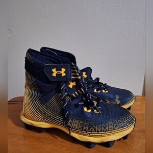 Under Armour Youth Boys Highlight Franchise Football Cleats Shoes Item